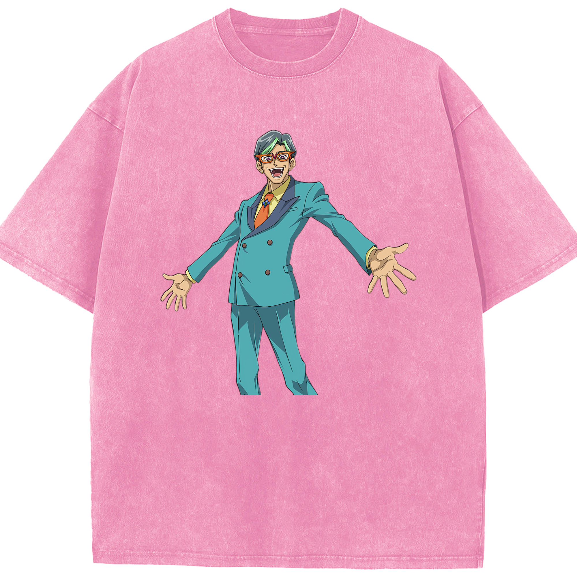 （画像用） 遊☆戯☆王 Yu-Gi-Oh! 綿100% ヴィンテージ風 半袖Tシャツ（フロントプリント）